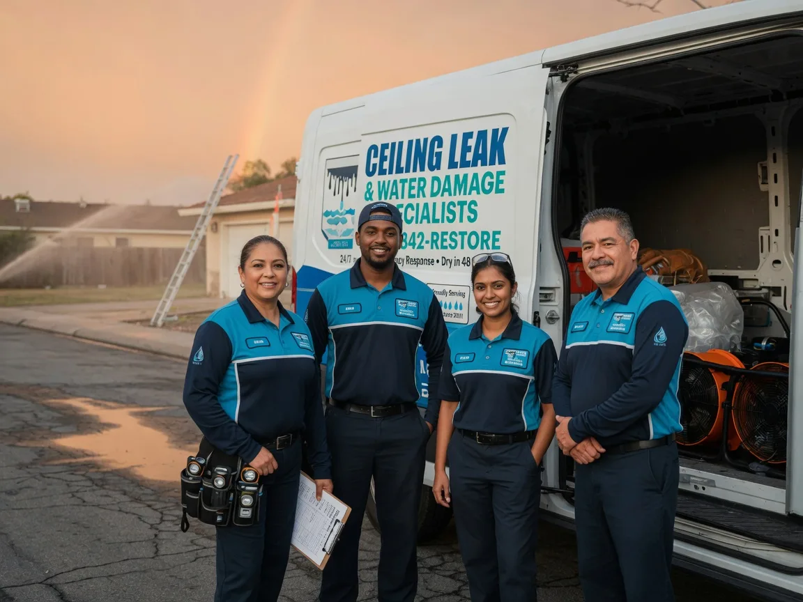 Ceiling Leak Cleanup company in Uniopolis, OH