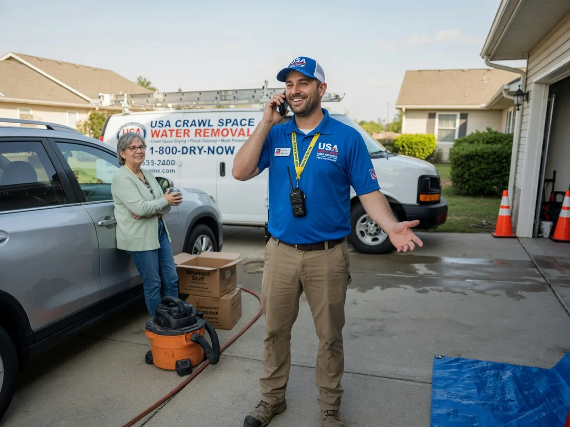 Crawl Space Water Removal Uniopolis, OH FAQs